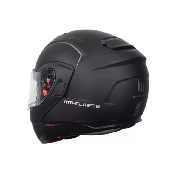 CASCO ATOM SV SOLID MAT BLACK RPMOTOS - Imagen 4