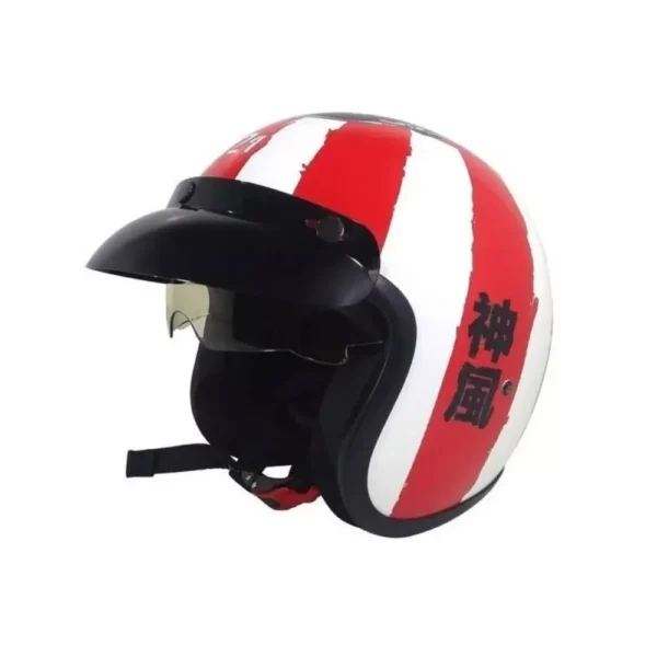 Casco Hawk 721 Retro Abierto Modelo Kamikaze ED LIMITADA L RPMOTOS