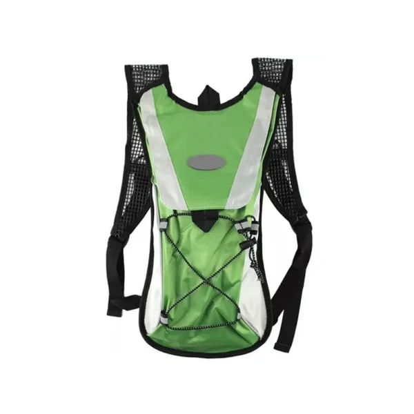 Mochila Verde Hidratación Camelback Bici Running + Bolsa 2lts RPMOTOS