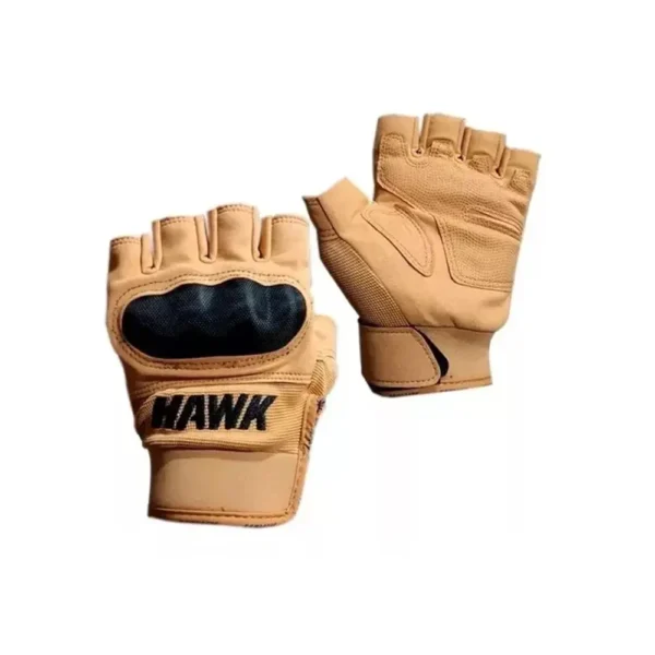 Guantes Moto Hawk Dedos Cortos Army Camel RPMOTOS