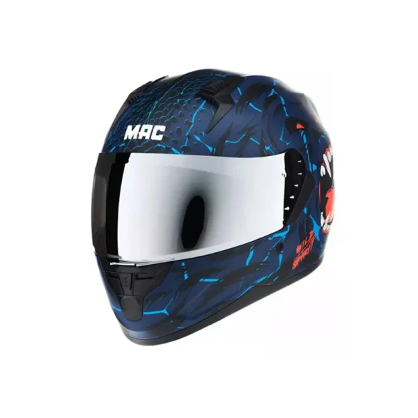 Casco MAC Bass Ape Edición Limitada + Visor Plateado Regalo RPMOTOS - Imagen 2