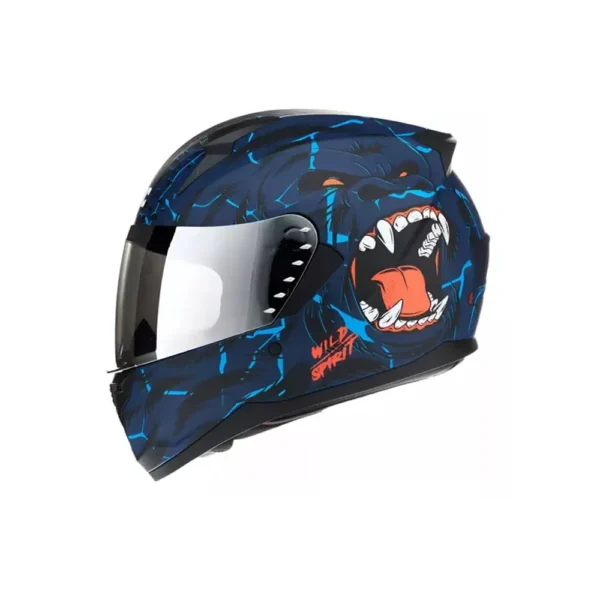 Casco MAC Bass Ape Edición Limitada + Visor Plateado Regalo RPMOTOS - Imagen 3