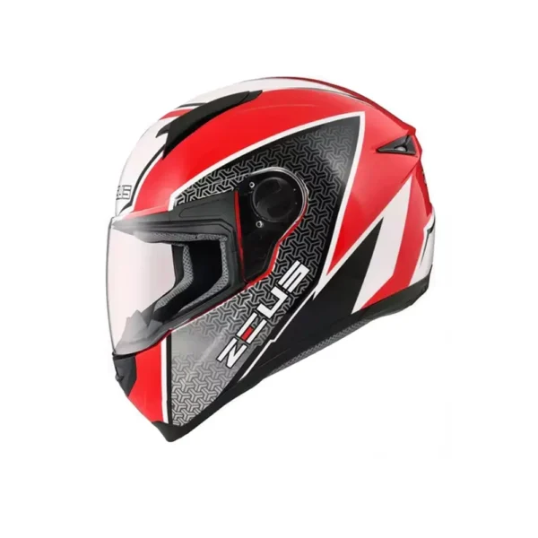 Casco Integral Moto Zeus 811 Al51 Negro Rojo Blanco RPMOTOS